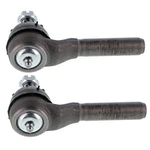 Pair Set 2 Front Outer Steering Tie Rod Ends Mevotech For Falcon Mustang Comet. Fixed Price $50.95.