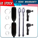 Fits 2007-2011 Honda Cr-v 2WD 4X4 6PCS Rack And Pinion Bellow Tie Rod Ends Kit. Fixed Price $41.70.