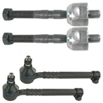 Mevotech Supreme Inner Outer Steering Tie Rod Ends Kit For Toyota Corolla 83-87. Fixed Price $77.95.