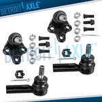 4PC Front Lower Ball Joint & Outer Tie Rod For Chevy Geo Prizm Toyota Corolla. Fixed Price $38.82.