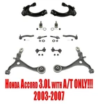 Front Steering Suspension 12PC Kit For Honda Accord 3.0L Automatic 03-07. Fixed Price $376.00.