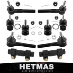 10PCS Front Ball Joint Inner Outer Tie Rod Sleeve For 1991-1996 Dodgedakota 4WD. Fixed Price $85.59.