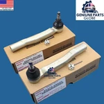 Genuine Oem Toyota 09-19 Highlander Venza Right & Left Steering Tie Rod End Set. Fixed Price $147.98.