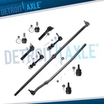 Front Tie Rods Ball Joints Sway Bars Suspension Kit For 2000 2001 Dodge Ram 1500. Fixed Price $155.53.