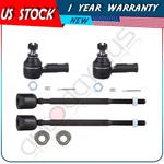 Brand New Suspension 4 Pcs For 1989-1997 Geo Metro Outer & Inner Tie Rod End Kit. Fixed Price $33.53.