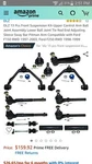 Dlz 13 Pcs Front Suspension Kit-upper Control Arm Ball Joint Assembly Lower. Fixed Price $99.00.