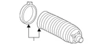 Genuine Honda Dust Seal Set 53429-T20-A02. Fixed Price $9.34.