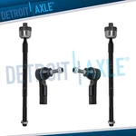 Front Inner And Outer Tie Rod Links For 2014 2015 2016 2017 2018 Jeep Cherokee. Fixed Price $43.39.