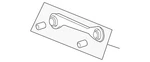 Genuine Volkswagen Tie Rod Assembly 1K0-501-530-C. Fixed Price $123.38.