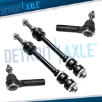 4PC Front Sway Bar Links + Outer Tie Rods For Dodge Dakota Mitsubishi Raider. Fixed Price $38.66.