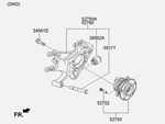 Genuine Carrier Assy-rear Axle,rh 5272038600 For Optima. Fixed Price $150.00.