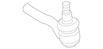 Genuine Mercedes-benz Tie Rod 203-330-34-03. Fixed Price $88.68.