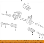 Chevrolet Gm Oem 2016 Malibu Steering Gear-outer Tie Rod End 23449523. Fixed Price $93.24.