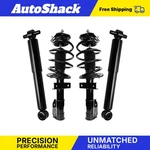Front And Rear Complete Strut Coil Spring Shock Absorbers For Gmc, Acadia 07-12. Fixed Price $197.53.