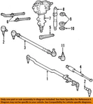 Mercedes Oem 03-11 G55 Amg Steering-drag Link 4634631115. Fixed Price $362.50.