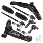 10PC Front Suspension Control Arms Kit For 2002-2006 Mitsubishi Lancer 1026328. Fixed Price $73.99.
