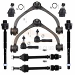 For 2005-2010 Dodge Dakota 2WD 4WD 10PCS Front Upper Control Arms Tie Rods Kit. Fixed Price $79.79.