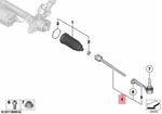 Genuine Bmw M3 G20 G21 G22 G23 G26 G42 218I 220D Left Tie Rod 32105A451A9. Fixed Price $167.53.