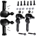 4PCS Fits 2006 2007 Ford Focus Lower Ball Joints Outer Tie Rod End Links New. Fixed Price $34.03.
