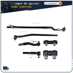 1999-2004 Ford F-250 F-350 Super Duty Front Steering Tie Rod End Kit 4WD 6X. Fixed Price $100.55.