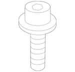 Genuine Bmw Outer Tie Rod Bolt 32-10-6-765-080. Fixed Price $8.18.