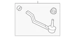Genuine Nissan Outer Tie Rod D8640-6SA0A. Fixed Price $147.34.