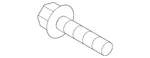 Genuine Volkswagen Knuckle Bolt WHT-005-748. Fixed Price $8.43.