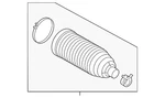 Genuine Bmw Tie Rod Boot 32-10-5-A34-C17. Fixed Price $76.59.