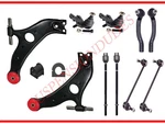 12PC Entire Front Suspension Kit + Bushings For 2004-2010 Toyota Sienna. Fixed Price $169.99.