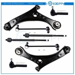 8PCS Front Lower Control Arms Sway Bar Tie Rod For Volkswagen Routan 2009 - 2011. Fixed Price $97.13.