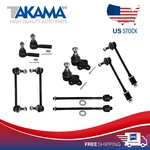 10 Pcs Ball Joint Sway Bar Outer + Inner Tie Rod End For 96-04 Nissan Pathfinder. Fixed Price $83.68.