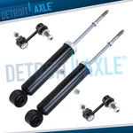 4PC Rear Shocks Absorbers Assembly + Sway Bar Links For 2004-2009 Nissan Quest. Fixed Price $63.34.