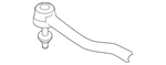 Genuine Nissan Outer Tie Rod D8640-JA00A. Fixed Price $70.43.