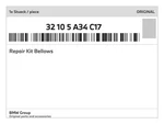 Genuine Bmw Repair Kit Bellows 32-10-5-A34-C17 New. Fixed Price $72.67.