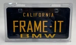 Bmw Black License Plate Frame New. Fixed Price $23.99.