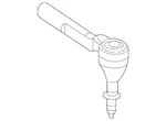 Oem New 2002-2011 Gm Chevrolet Pontiac Steering Gear Outer Tie Rod End 25956-927. Fixed Price $70.93.