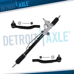 Complete Steering Rack And Pinion Outer Tie Rod Ends For Honda Accord Acura Cl. Fixed Price $237.77.