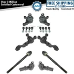Ball Joints Upper Lower Tie Rods Inner Outer Kit Set For 95-04 Toyota Tacoma 2WD. Fixed Price $114.85.