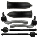 Lemforder 6PC Inner & Outer Steering Tie Rod Ends Boots Kit Mercedes R171. Fixed Price $226.95.