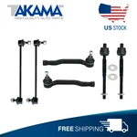 6 Pcs Front Outer+inner Tie Rod Ends+ Stabilizer Links For 07-12 Versa 1.8L Cube. Fixed Price $54.87.