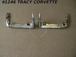 1968-1973 Corvette Rechromed Original Rear Bumpers 3922069 3922070/PAIR. Fixed Price $1100.00.