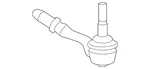 Genuine Bmw Outer Tie Rod 32-10-4-A01-666. Fixed Price $121.92.