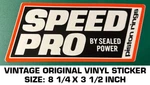 Speed Pro By Sealed Power Piston Rings Vintage Original Decal Sticker - Engine. Fixed Price $9.54.