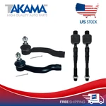 4 Pcs Inner & Outer Rod End Lh/rh For N. Frontier Pathfinder Xterra. Fixed Price $46.50.