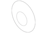 Genuine Nissan Lower Control Arm Washer 54559-1PA0A. Fixed Price $14.57.