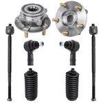 5-LUG Front Tie Rods Wheel Hubs For 2009-2015 Mitsubishi Lancer. Fixed Price $168.95.