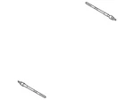 Genuine Nissan Inner Tie Rod 48521-CB027. Fixed Price $208.84.