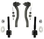 Moog Front Inner Outer Steering Tie Rod Ends Kit Pair For Acura Tsx Honda Accord. Fixed Price $143.95.