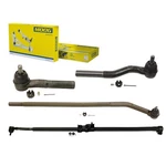 Moog Front End Inner Outer Tie Rod Drag Link Steering Kit 4PC For Jeep Wrangler. Fixed Price $419.95.
