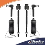 6PC Front Tie Rod End Kit Boot For 2004-2012 Chevy Malibu Pontiac G6 Saturn Aura. Fixed Price $35.39.